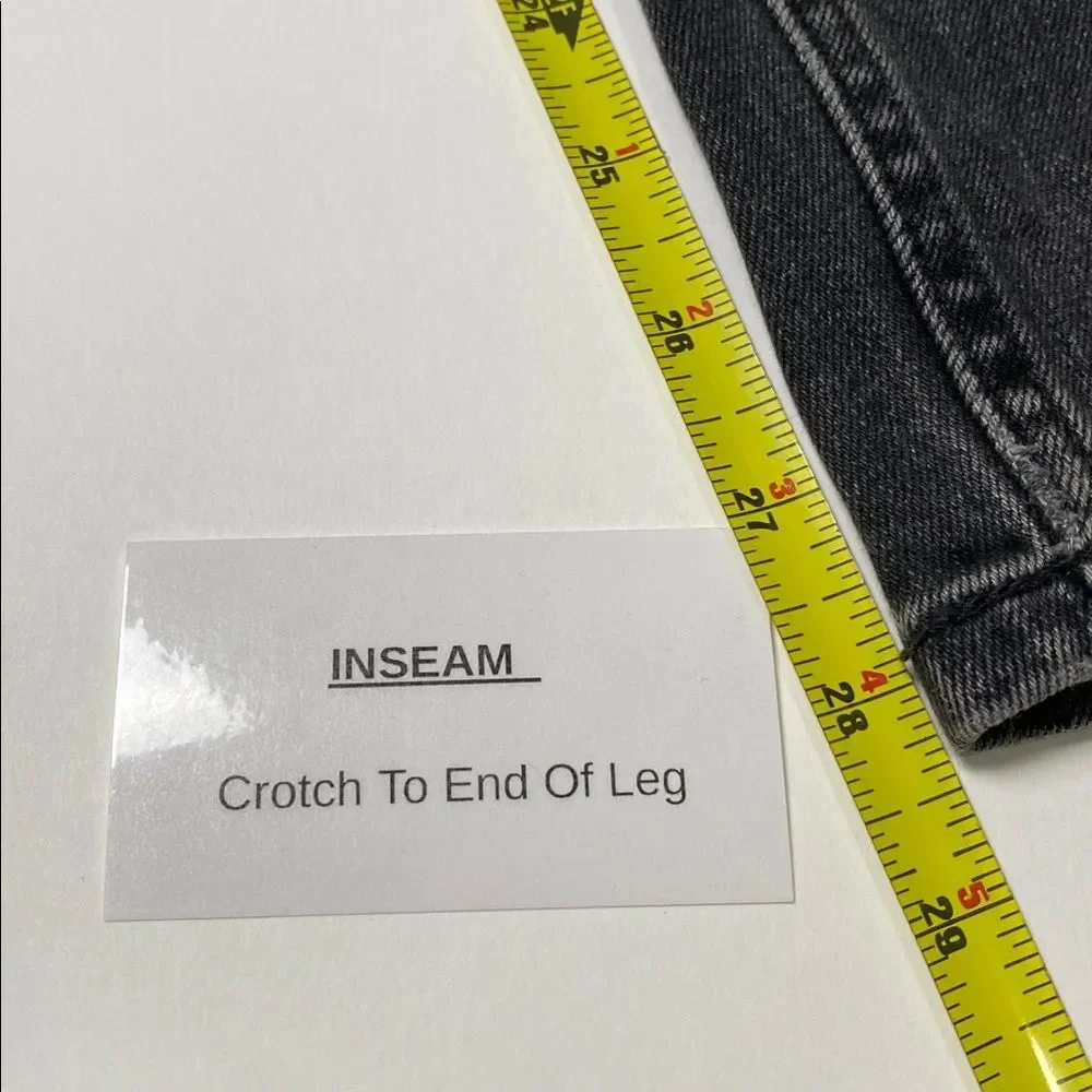 Everlane Black High Rise Skinny Jeans Size 28 Tall Denim Minimalist Classic